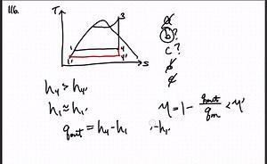 Consider a simple ideal Rankine cycle. If the condenser pressure is lowered while keeping the turbine inlet state the same, ( a ) the turbine work output will decrease. (b) the amount of heat rejected will decrease. (c) the cycle efficiency will decrease. ( d ) the moisture content at turbine exit will decrease. ( e ) the pump work input will decrease. | Numerade
