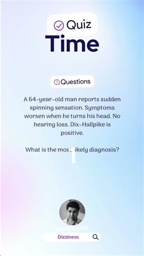 Everything’s Spinning 🌀 — Solve Dizziness Like a Sneaker MD 👟 #Vertigo