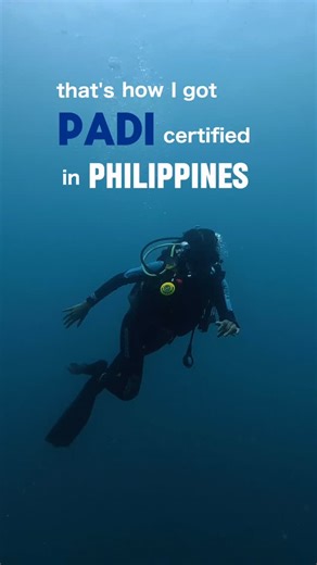 If curiosity had a face 😉 on Instagram: "answering all the questions related to PADI certification : 1. Why did I choose the Philippines? I wanted to face my fear of depth in one of the best diving destinations in the world. And Philippines has some of the most incredible dive sites on the planet. 2. Why Coron specifically in Philippines? You’re not diving practice sites. You’re diving actual warships from World War II. That’s what made it special for me. 3. Why @reggaedivecenter? Amazing revie
