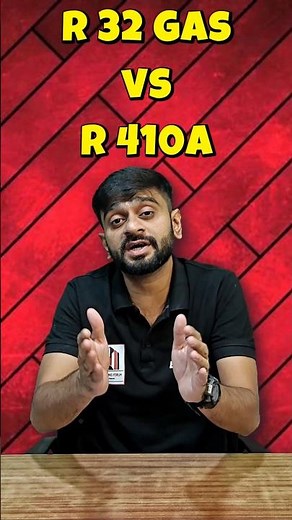 ❄️ R-32 vs R-410A Refrigerant | Split AC Gas #shorts #short #shortvideo #r32 #acgas