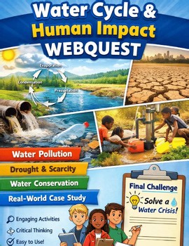 Water Cycle & Human Impact WebQuest: From Clouds to Communities