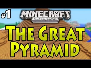Minecraft (Xbox 360) - "THE GREAT PYRAMID" - Part 1 - (Adventure Map Co-Op)