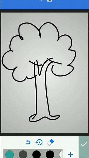 How to Draw a Tree | Easy Step by Step Tutorial #TreeDrawing