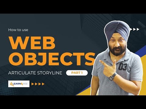 EP-42 | Web Objects in Articulate Storyline Part 1 #WebObjects, #articulatestoryline
