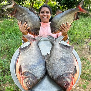 1.8M views · 31K reactions | RED POMFRET FISH CURRY !! | சுவையான மீன் குழம்பு வறுவல் செய்முறை #fish #FishCurry #fishfry | Banana Leaf Cooking | Facebook