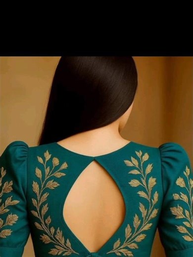 Blouse Design. Trandig blouse back neck design. letas fashon blouse. Fancyblouseneck#shortsfeed