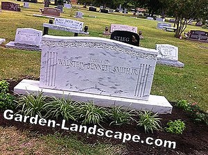 Landscaping: Grave planting in spring - ideas for cemetery planting | 2025
