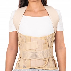 [Hot Item] Tall Lso Back Brace with Metal Support Plate for Posture Correction