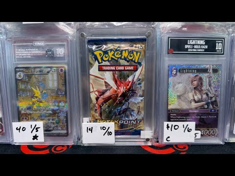 NEW XY BREAK? - NEW ALAKAZAM BREAK - NEW FF LIGHTNING BREAK - EBAY SLABS