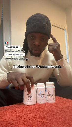 Pour attaquer la vie il faut de l’énergie . Code promo : STEEVE10. Clique sur le lien en bio. @Nutripure #pourtoi #sport #complementalimentaire #alimentationsaine