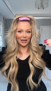 Trying the new viral volume hair clips for big voluminous hair #hairstyle | Kelly Strack Official