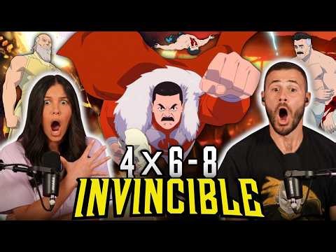 THRAGG GAVE US CHILLS, HE'S INSANE!!! | INVINCIBLE 4x6, 7 & 8 Reaction