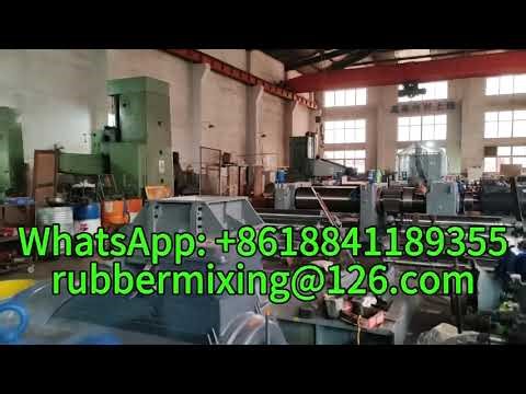 All the rubber compound mixing machines including rubber kneader and mixing mill under manufacturing