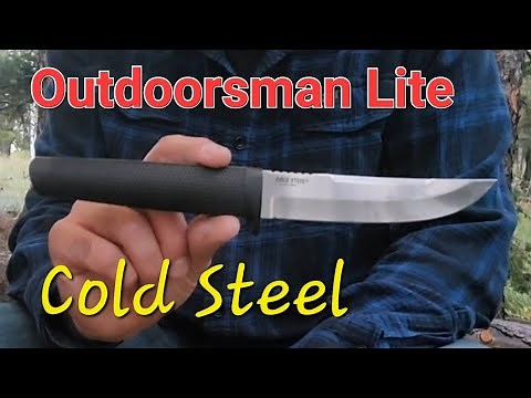 Cold Steel Outdoorsman Lite Knife Review.