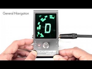 StroboStomp HD Video Instruction Manual - 5 - General Navigation