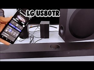 LG US80TR Sound Bar Review - Wireless 5.1.3 Dolby Atmos Setup & Test