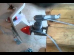 ASP .52 Two Stroke R/C Airplane Engine's breaking in
