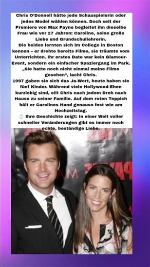 Chris O’Donnell: Seit 27 Jahren treu – Seine wahre Hollywood-Lovestory #wahreliebe #hollywoodstars