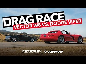 Vector W8 VS. Dodge Viper | American Drag Race Special with Carwow