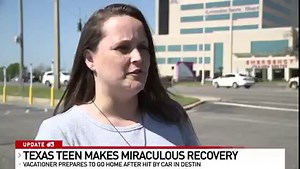 GREAT UPDATE: Exactly three weeks ago, 16-year-old Melissa Green-Friels was rushed to the hospital with critical injuries after she was hit by a car while bike riding in Destin on a family spring break vacation. But Tuesday, her mother tells Rebekah Castor, Melissa is going home. https://weartv.com/news/local/texas-teen-critically-injured-in-destin-bike-accident-making-miraculous-recovery | WEAR ABC 3 News, Pensacola