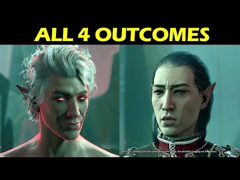 Astarion & Cazador: All 4 Choices, Outcomes, & Endings | Baldur's Gate 3 (BG3)