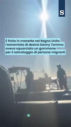 Arresto di Daniel Thomas (Danny Tommo) per danneggiamento e pericolo in mare
