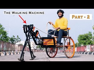 How To Make Simple Walking Robot Machine At Home | Part-2 | @CreativeScienceOfficial