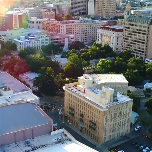 Stay where San Antonio’s story begins. Located steps from the Alamo, The Crockett Hotel blends historic character with modern comfort- offering an authentic downtown experience you won’t find anywhere else. | The Crockett Hotel - San Antonio