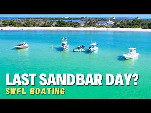 Our Last Sandbar Day of the Year? Boating to Cayo Costa