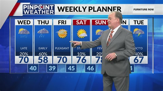 Denver weather: More spring showers and thunderstorms Wednesday into Thursday