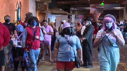 Anime convention takes over Kalahari Resort