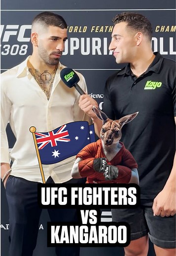 Kangaroo Boxing Showdown: UFC Fighters vs Kangaroo