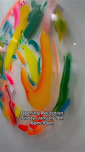 We invite you to CHEMICAL REACTION Art Music Exhibition Opening Reception: Friday, January 9, 2026 | 6-10 PM Gasper Arts Center: 250 S Federal Hwy, Dania Beach, FL 33004 Chemical Reaction is a collaborative art music exhibition presenting 16 visual works created in direct response to original musical compositions. Developed by Kelcie McQuaid, the exhibition explores exchange between sound and vision - where tone, beat and emotional frequency activate material responses across paint and fiber on 