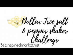 82K views · 880 reactions | Who’s always up for a challenge? Watch the video to see my version of the ever popular DT salt and pepper shaker makeover! Then post your's in the comments, let's inspire each other! I can’t wait to see your creations! Invite your friends to join in on the fun! | Bee Inspired with Carol | Facebook