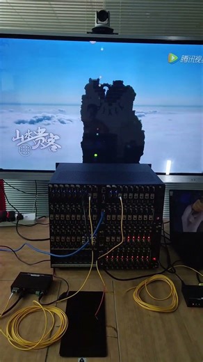 36x36 modular matrix switcher with Fiber optic cards #ModularMatrix #FiberOpticMatrix