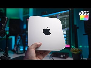 M1 Mac Mini + Final Cut Pro (Video Editing Test)
