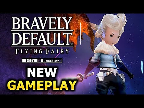 17 Minutes Of Bravely Default Flying Fairy HD Remaster Gameplay - Nintendo Switch 2