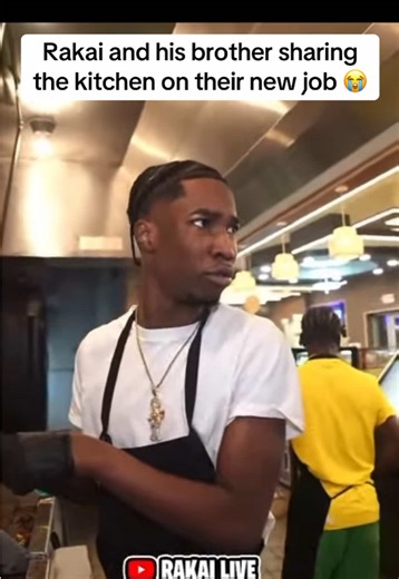 Rakai and his brother sharing the kitchen on their new job 😭 #rakai #cloverhouse #streammoment #funnyclip #viralshorts