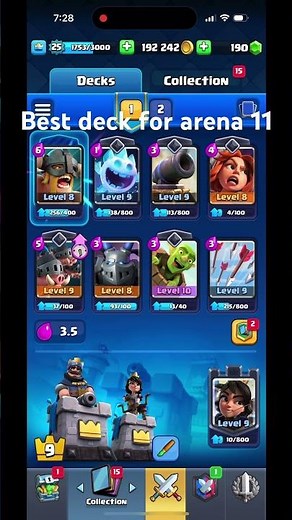 Best deck in Clash Royale!!!