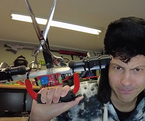 These Automatic Hair Scissors Look Incredibly Dangerous