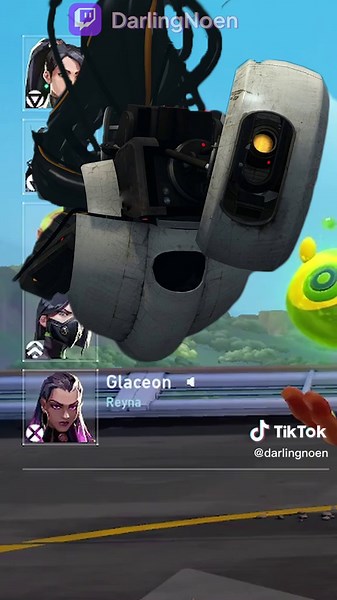 GLaDOS can Ara Ara😳#valorant #valorantclips #fyp #valorantgaming #valorantfunny #glados #darlingnoen