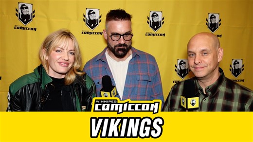 3.4K views · 38 reactions | Backstage with Clive Standen & Lucy Martin at #winnipegcomiccon2025! #vikings | Winnipeg Comiccon | Facebook