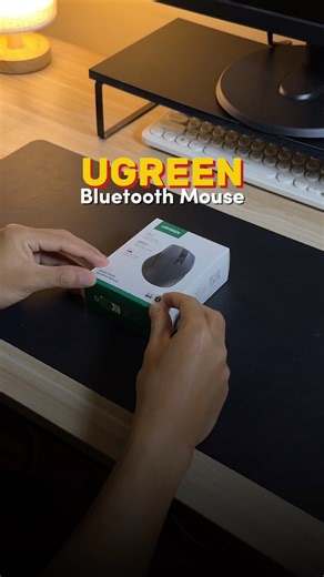 Ugreen mouse upgraded version.🤩 #ugreen #mouse #wirelessmouse #bluetoothmouse #techreview