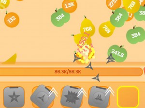 【無料】果物を退治する放置ゲーム Falling Fruits（ブラウザ） ｜ 無料ゲームnet