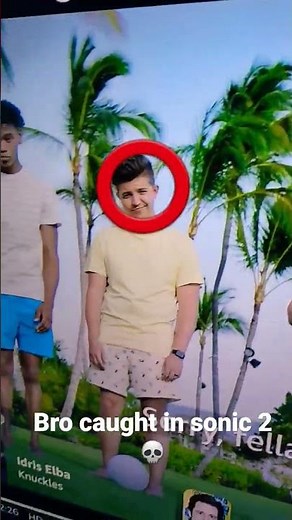 Preston caught in sonic the hedgehog 2 #prestonplayz #caughtin4k #sonicthehedgehog2