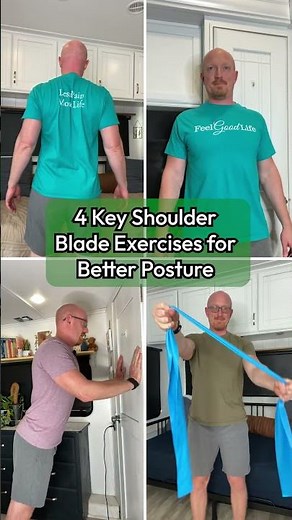 4 Essential Exercises for Shoulder Blade Strength and Posture