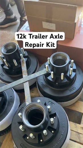 12k Trailer Axle Repair Kit for Dexter, Lippert and Carter Trailer axles