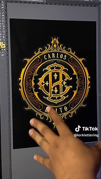 Monograma en Lettering: Ideas y Práctica