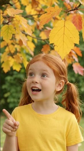 Why Do Leaves Change Color in Autumn? 🍂 Kids Science Explained #scienceforkids #kidsscience