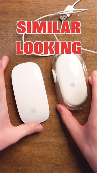 This mouse has ONE BUTTON (Apple Pro Mouse)